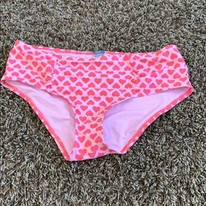 Heart bikini bottom